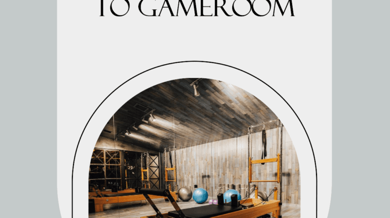 Garage to Game Room: Gaming and Entertainment Ideas 1 Garage Converted