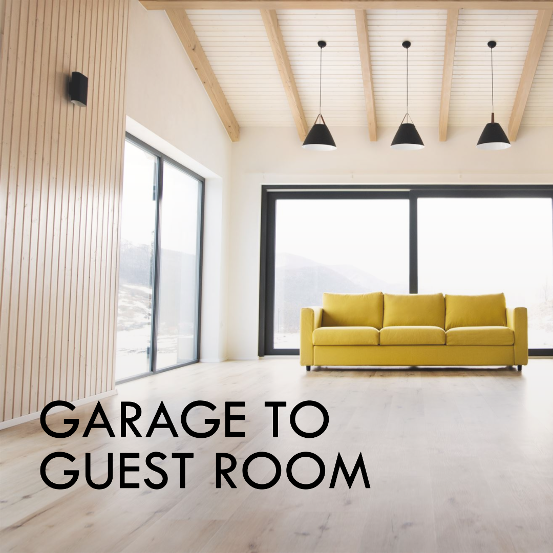 Curated visual reference: Picture Idea: Transforming Your Garage Into A Cozy Guest Room