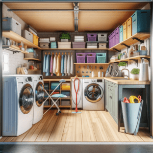 Converting the Garage into a Laundry Room 5 conversion3