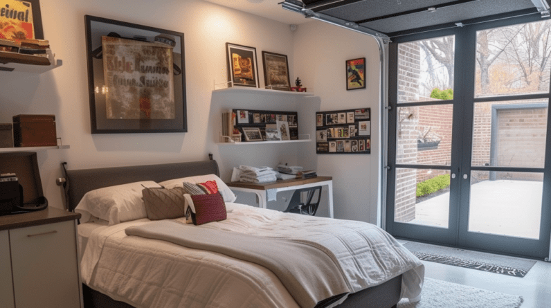 St. Louis, Missouri Garage Conversion Cost 1 garage converted us 4